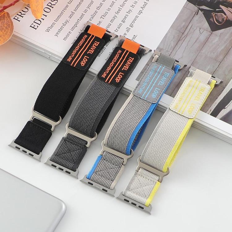 Bộ 5 dây đồng hồ nylon bện khóa kim loại xDfind hai đoạn, Dành cho Apple Watch 42 / 44 / 45 / 46 / 49mm, Dành cho Apple Watch 38 / 40 / 41 / S11 42mm