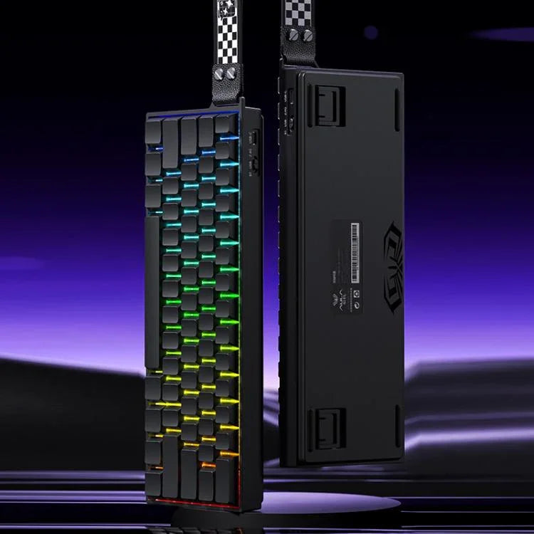 Bàn phím cơ chơi game không dây AULA MINI60 HE Pro 61 phím có đèn RGB