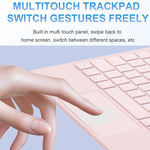 Bao da máy tính bảng có bàn phím Bluetooth và bàn di chuột, cho iPad 2025 / 2022, cho iPad Air 13 2025 / 2024 / Pro 12.9 2022