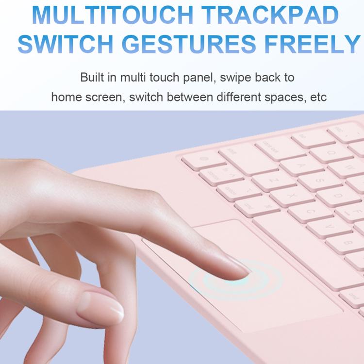 Bao da máy tính bảng có bàn phím Bluetooth và bàn di chuột, cho iPad 2025 / 2022, cho iPad Air 13 2025 / 2024 / Pro 12.9 2022
