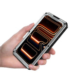 Ốp lưng điện thoại silicone kết hợp kim loại chống bốn loại tác động, dành cho iPhone 17 Pro Max, dành cho iPhone 17 Pro, dành cho iPhone 17, dành cho iPhone Air
