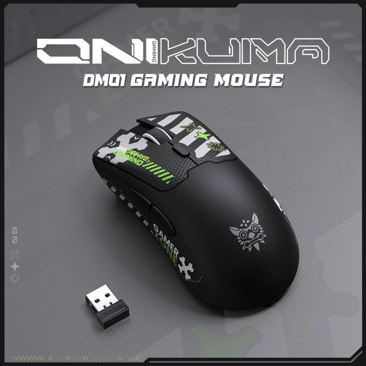 Chuột chơi game RGB ba chế độ ONIKUMA DM01 12800DPI 2.4GHz + BT + có dây, DM01