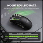 Chuột chơi game RGB ba chế độ ONIKUMA DM01 12800DPI 2.4GHz + BT + có dây, DM01