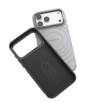 Ốp lưng điện thoại TPU nam châm họa tiết sóng BIBERCAS, dành cho iPhone 17 Pro Max