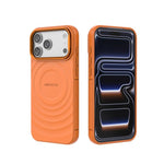 Ốp lưng điện thoại TPU nam châm họa tiết sóng BIBERCAS, dành cho iPhone 17 Pro Max