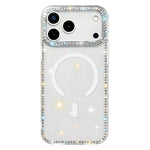 Ốp lưng điện thoại nam châm TPU lai PC IMD hai mặt đính đá, Dành cho iPhone 17 Pro Max, Dành cho iPhone 17 Pro, Dành cho iPhone 17, Dành cho iPhone Air, Dành cho iPhone 16 Pro Max, Dành cho iPhone 16 Pro, Dành cho iPhone 16 Plus, Dành cho iPhone 16