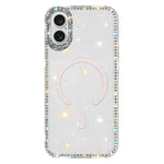 Ốp lưng điện thoại nam châm TPU lai PC IMD hai mặt đính đá, Dành cho iPhone 17 Pro Max, Dành cho iPhone 17 Pro, Dành cho iPhone 17, Dành cho iPhone Air, Dành cho iPhone 16 Pro Max, Dành cho iPhone 16 Pro, Dành cho iPhone 16 Plus, Dành cho iPhone 16