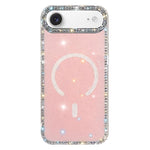 Ốp lưng điện thoại nam châm TPU lai PC IMD hai mặt đính đá, Dành cho iPhone 17 Pro Max, Dành cho iPhone 17 Pro, Dành cho iPhone 17, Dành cho iPhone Air, Dành cho iPhone 16 Pro Max, Dành cho iPhone 16 Pro, Dành cho iPhone 16 Plus, Dành cho iPhone 16