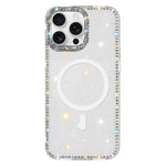 Ốp lưng điện thoại nam châm TPU lai PC IMD hai mặt đính đá, Dành cho iPhone 17 Pro Max, Dành cho iPhone 17 Pro, Dành cho iPhone 17, Dành cho iPhone Air, Dành cho iPhone 16 Pro Max, Dành cho iPhone 16 Pro, Dành cho iPhone 16 Plus, Dành cho iPhone 16