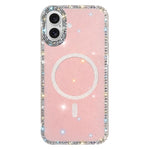 Ốp lưng điện thoại nam châm TPU lai PC IMD hai mặt đính đá, Dành cho iPhone 17 Pro Max, Dành cho iPhone 17 Pro, Dành cho iPhone 17, Dành cho iPhone Air, Dành cho iPhone 16 Pro Max, Dành cho iPhone 16 Pro, Dành cho iPhone 16 Plus, Dành cho iPhone 16