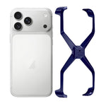 Ốp lưng điện thoại kim loại hình chữ X không viền, Dành cho iPhone 17 Pro Max, Dành cho iPhone 17 Pro