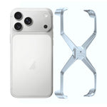Ốp lưng điện thoại kim loại hình chữ X không viền, Dành cho iPhone 17 Pro Max, Dành cho iPhone 17 Pro