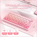 ONIKUMA MT707 Bàn phím chơi game cơ RGB 82 phím ba chế độ