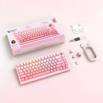 ONIKUMA MT707 Bàn phím chơi game cơ RGB 82 phím ba chế độ