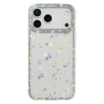 Ốp lưng điện thoại TPU lai PC IMD hai mặt đính đá Rhinestone, Dành cho iPhone 17 Pro Max, Dành cho iPhone 17 Pro, Dành cho iPhone 17, Dành cho iPhone Air, Dành cho iPhone 16 Pro Max, Dành cho iPhone 16 Pro, Dành cho iPhone 16 Plus, Dành cho iPhone 16
