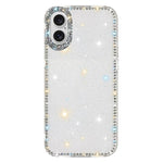 Ốp lưng điện thoại TPU lai PC IMD hai mặt đính đá Rhinestone, Dành cho iPhone 17 Pro Max, Dành cho iPhone 17 Pro, Dành cho iPhone 17, Dành cho iPhone Air, Dành cho iPhone 16 Pro Max, Dành cho iPhone 16 Pro, Dành cho iPhone 16 Plus, Dành cho iPhone 16