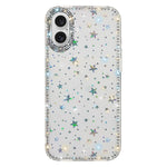 Ốp lưng điện thoại TPU lai PC IMD hai mặt đính đá Rhinestone, Dành cho iPhone 17 Pro Max, Dành cho iPhone 17 Pro, Dành cho iPhone 17, Dành cho iPhone Air, Dành cho iPhone 16 Pro Max, Dành cho iPhone 16 Pro, Dành cho iPhone 16 Plus, Dành cho iPhone 16