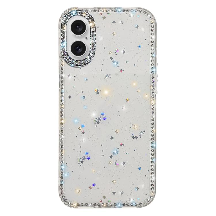 Ốp lưng điện thoại TPU lai PC IMD hai mặt đính đá Rhinestone, Dành cho iPhone 17 Pro Max, Dành cho iPhone 17 Pro, Dành cho iPhone 17, Dành cho iPhone Air, Dành cho iPhone 16 Pro Max, Dành cho iPhone 16 Pro, Dành cho iPhone 16 Plus, Dành cho iPhone 16