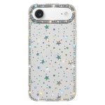 Ốp lưng điện thoại TPU lai PC IMD hai mặt đính đá Rhinestone, Dành cho iPhone 17 Pro Max, Dành cho iPhone 17 Pro, Dành cho iPhone 17, Dành cho iPhone Air, Dành cho iPhone 16 Pro Max, Dành cho iPhone 16 Pro, Dành cho iPhone 16 Plus, Dành cho iPhone 16