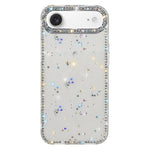 Ốp lưng điện thoại TPU lai PC IMD hai mặt đính đá Rhinestone, Dành cho iPhone 17 Pro Max, Dành cho iPhone 17 Pro, Dành cho iPhone 17, Dành cho iPhone Air, Dành cho iPhone 16 Pro Max, Dành cho iPhone 16 Pro, Dành cho iPhone 16 Plus, Dành cho iPhone 16