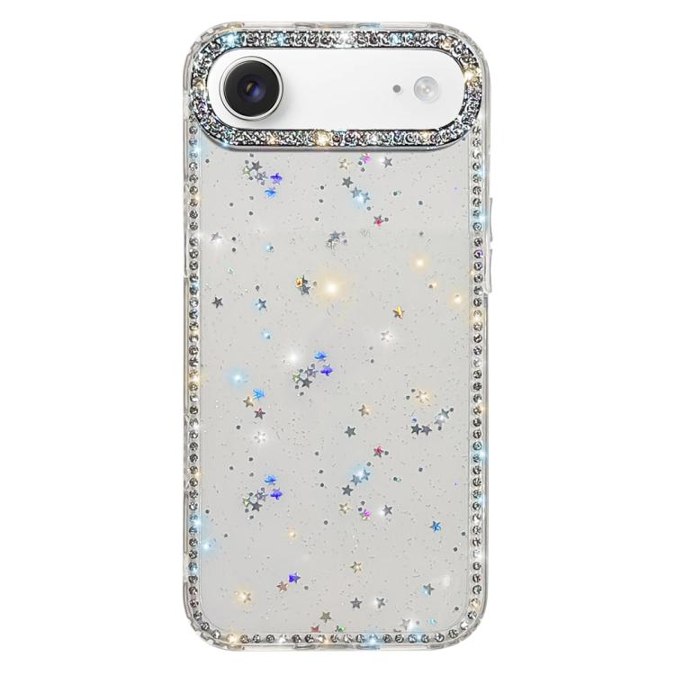 Ốp lưng điện thoại TPU lai PC IMD hai mặt đính đá Rhinestone, Dành cho iPhone 17 Pro Max, Dành cho iPhone 17 Pro, Dành cho iPhone 17, Dành cho iPhone Air, Dành cho iPhone 16 Pro Max, Dành cho iPhone 16 Pro, Dành cho iPhone 16 Plus, Dành cho iPhone 16