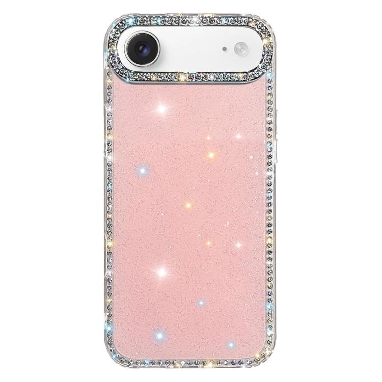 Ốp lưng điện thoại TPU lai PC IMD hai mặt đính đá Rhinestone, Dành cho iPhone 17 Pro Max, Dành cho iPhone 17 Pro, Dành cho iPhone 17, Dành cho iPhone Air, Dành cho iPhone 16 Pro Max, Dành cho iPhone 16 Pro, Dành cho iPhone 16 Plus, Dành cho iPhone 16