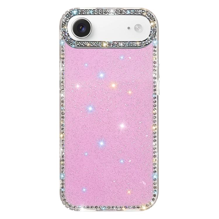Ốp lưng điện thoại TPU lai PC IMD hai mặt đính đá Rhinestone, Dành cho iPhone 17 Pro Max, Dành cho iPhone 17 Pro, Dành cho iPhone 17, Dành cho iPhone Air, Dành cho iPhone 16 Pro Max, Dành cho iPhone 16 Pro, Dành cho iPhone 16 Plus, Dành cho iPhone 16