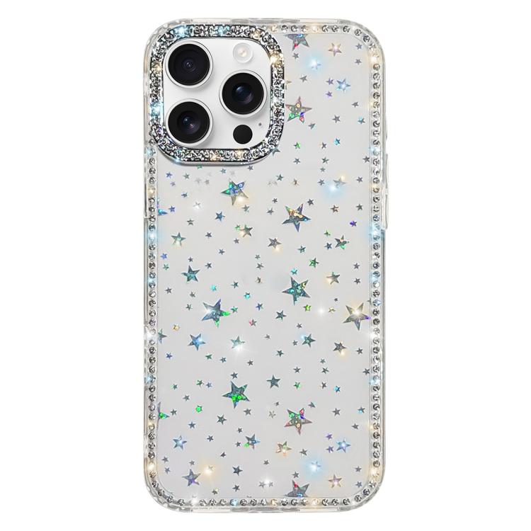 Ốp lưng điện thoại TPU lai PC IMD hai mặt đính đá Rhinestone, Dành cho iPhone 17 Pro Max, Dành cho iPhone 17 Pro, Dành cho iPhone 17, Dành cho iPhone Air, Dành cho iPhone 16 Pro Max, Dành cho iPhone 16 Pro, Dành cho iPhone 16 Plus, Dành cho iPhone 16