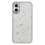 Ốp lưng điện thoại TPU lai PC IMD hai mặt đính đá Rhinestone, Dành cho iPhone 17 Pro Max, Dành cho iPhone 17 Pro, Dành cho iPhone 17, Dành cho iPhone Air, Dành cho iPhone 16 Pro Max, Dành cho iPhone 16 Pro, Dành cho iPhone 16 Plus, Dành cho iPhone 16
