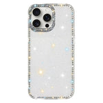 Rhinestone Dual-side IMD PC Hybrid TPU Phone Case, For iPhone 15 Pro Max, For iPhone 15 Pro, For iPhone 15, For iPhone 14, For iPhone 14 Pro, For iPhone 14 Pro Max, For iPhone 13 Pro Max, For iPhone 13 Pro