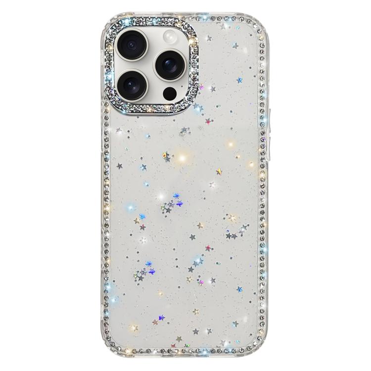 Rhinestone Dual-side IMD PC Hybrid TPU Phone Case, For iPhone 15 Pro Max, For iPhone 15 Pro, For iPhone 15, For iPhone 14, For iPhone 14 Pro, For iPhone 14 Pro Max, For iPhone 13 Pro Max, For iPhone 13 Pro
