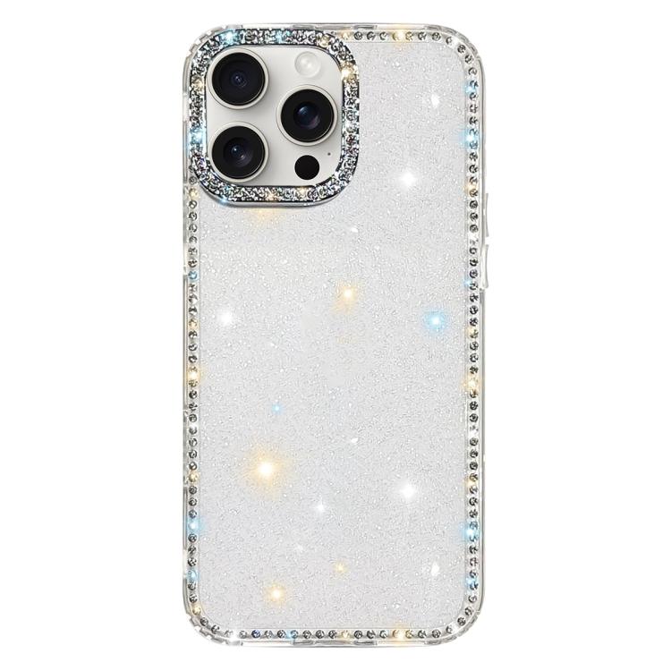 Rhinestone Dual-side IMD PC Hybrid TPU Phone Case, For iPhone 15 Pro Max, For iPhone 15 Pro, For iPhone 15, For iPhone 14, For iPhone 14 Pro, For iPhone 14 Pro Max, For iPhone 13 Pro Max, For iPhone 13 Pro