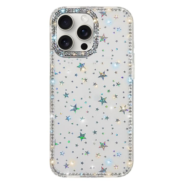 Rhinestone Dual-side IMD PC Hybrid TPU Phone Case, For iPhone 15 Pro Max, For iPhone 15 Pro, For iPhone 15, For iPhone 14, For iPhone 14 Pro, For iPhone 14 Pro Max, For iPhone 13 Pro Max, For iPhone 13 Pro