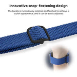 Dây đồng hồ nylon bện khóa trượt xDfind, Dành cho Apple Watch 42 / 44 / 45 / 46 / 49mm, Dành cho Apple Watch 38 / 40 / 41 / S11 42mm