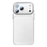 Ốp lưng điện thoại TPU lai acrylic mờ kèm phim bảo vệ ống kính, Dành cho iPhone 17 Pro Max, Dành cho iPhone 17 Pro