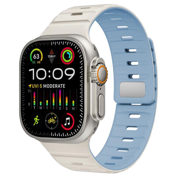 Dây đồng hồ silicone xDfind khóa nam châm Norman, cho Apple Watch 42 / 44 / 45 / 46 / 49mm, cho Apple Watch 38 / 40 / 41 / S11 42mm