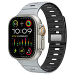 Dây đồng hồ silicone xDfind khóa nam châm Norman, cho Apple Watch 42 / 44 / 45 / 46 / 49mm, cho Apple Watch 38 / 40 / 41 / S11 42mm