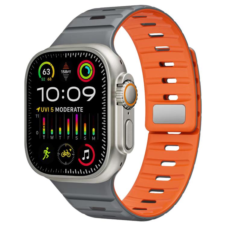 Dây đồng hồ silicone xDfind khóa nam châm Norman, cho Apple Watch 42 / 44 / 45 / 46 / 49mm, cho Apple Watch 38 / 40 / 41 / S11 42mm