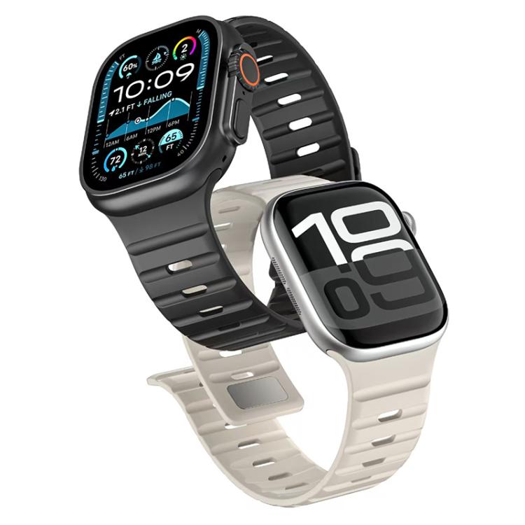 Dây đồng hồ silicone xDfind khóa nam châm Norman, cho Apple Watch 42 / 44 / 45 / 46 / 49mm, cho Apple Watch 38 / 40 / 41 / S11 42mm