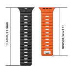 Dây đồng hồ silicone xDfind khóa nam châm Norman, cho Apple Watch 42 / 44 / 45 / 46 / 49mm, cho Apple Watch 38 / 40 / 41 / S11 42mm
