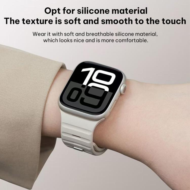 Dây đồng hồ silicone xDfind khóa nam châm Norman, cho Apple Watch 42 / 44 / 45 / 46 / 49mm, cho Apple Watch 38 / 40 / 41 / S11 42mm