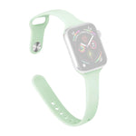 Dây đồng hồ silicone xDfind khóa ngược eo nhỏ, cho Apple Watch 38 / 40 / 41 / S11 42mm