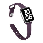 Dây đồng hồ silicone xDfind khóa ngược eo nhỏ, cho Apple Watch 38 / 40 / 41 / S11 42mm