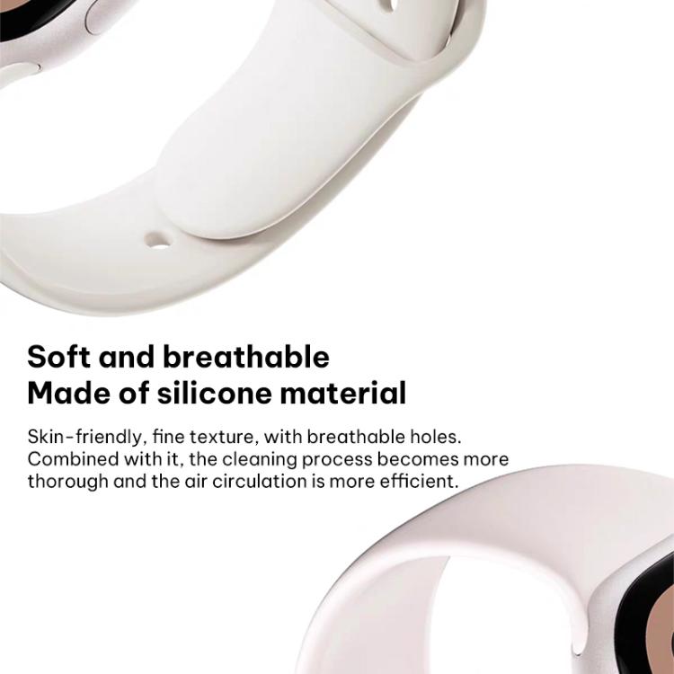 Dây đồng hồ silicone xDfind khóa ngược eo nhỏ, cho Apple Watch 38 / 40 / 41 / S11 42mm