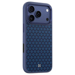 Ốp lưng điện thoại chống sốc Benks Y3 họa tiết kim cương Kevlar có nam châm, Dành cho iPhone 17 Pro Max, Dành cho iPhone 17 Pro