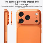 XDcase Miếng dán bảo vệ ống kính camera kim loại phẳng và rỗng, Dành cho iPhone 17