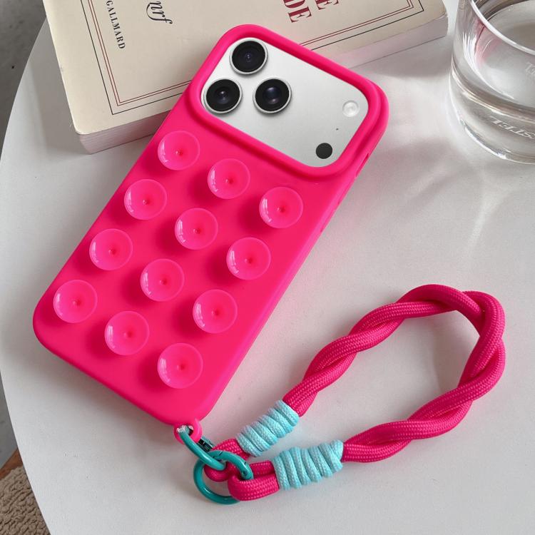 Ốp lưng điện thoại silicone có cốc hút đơn giản kèm dây đeo, dành cho iPhone 17 Pro Max, iPhone 17 Pro, iPhone 17, iPhone Air, iPhone 16 Pro Max, iPhone 16 Pro, iPhone 16 Plus, iPhone 16