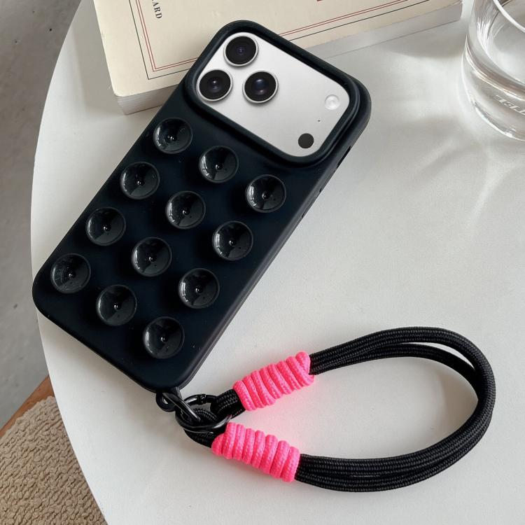 Ốp lưng điện thoại silicone có cốc hút đơn giản kèm dây đeo, dành cho iPhone 17 Pro Max, iPhone 17 Pro, iPhone 17, iPhone Air, iPhone 16 Pro Max, iPhone 16 Pro, iPhone 16 Plus, iPhone 16