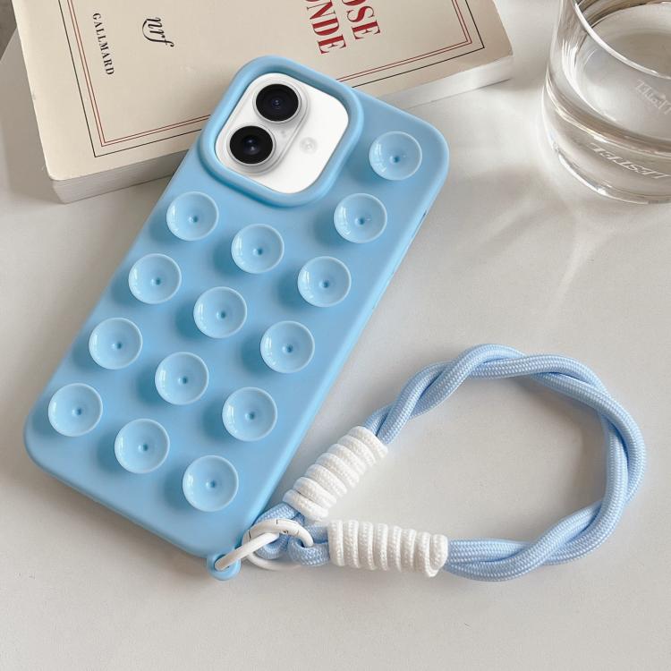 Ốp lưng điện thoại silicone có cốc hút đơn giản kèm dây đeo, dành cho iPhone 17 Pro Max, iPhone 17 Pro, iPhone 17, iPhone Air, iPhone 16 Pro Max, iPhone 16 Pro, iPhone 16 Plus, iPhone 16