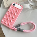 Ốp lưng điện thoại silicone có cốc hút đơn giản kèm dây đeo, dành cho iPhone 17 Pro Max, iPhone 17 Pro, iPhone 17, iPhone Air, iPhone 16 Pro Max, iPhone 16 Pro, iPhone 16 Plus, iPhone 16